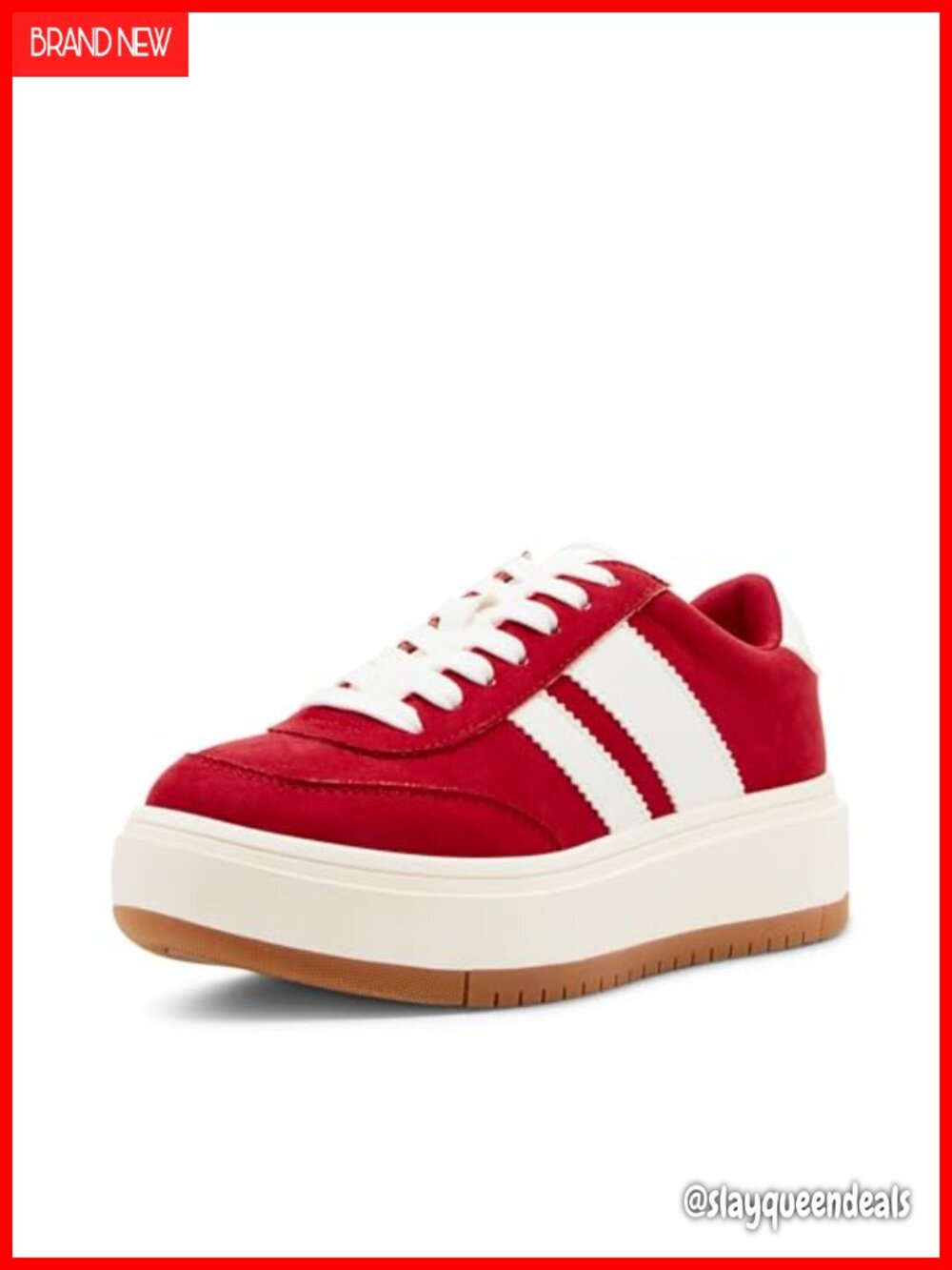 Platform Fashion Sneakers Cushioned Lace-Up Casual Streetwear